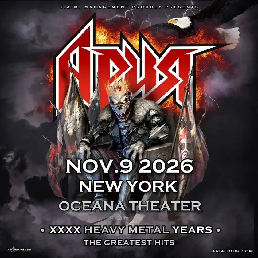 Ария (Aria) — 40th Anniversary US Tour